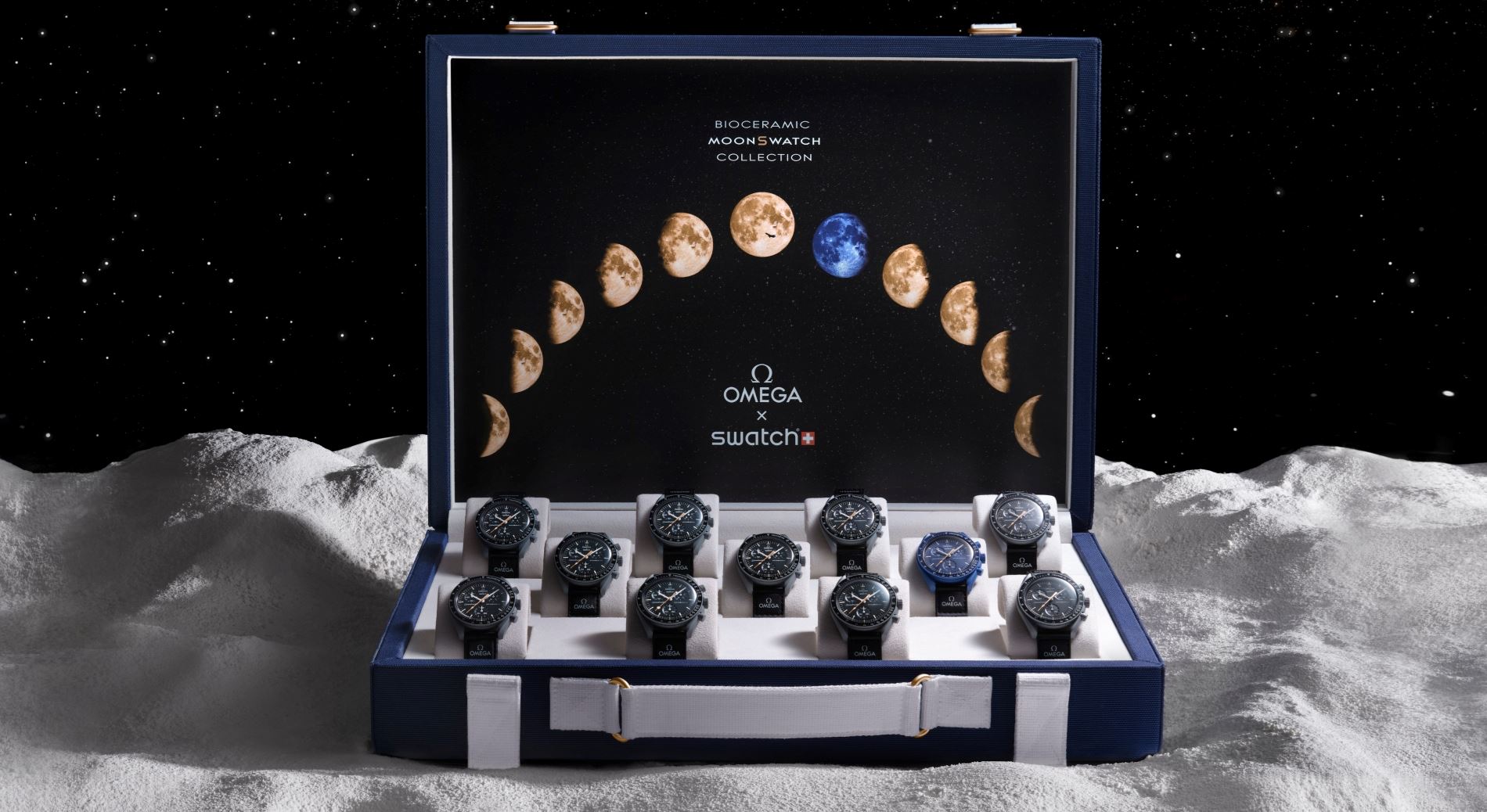 OMEGA: Η τεράστια δωρεά από τη δημοπρασία 11 βαλιτσών MoonSwatch στο ίδρυμα Orbis