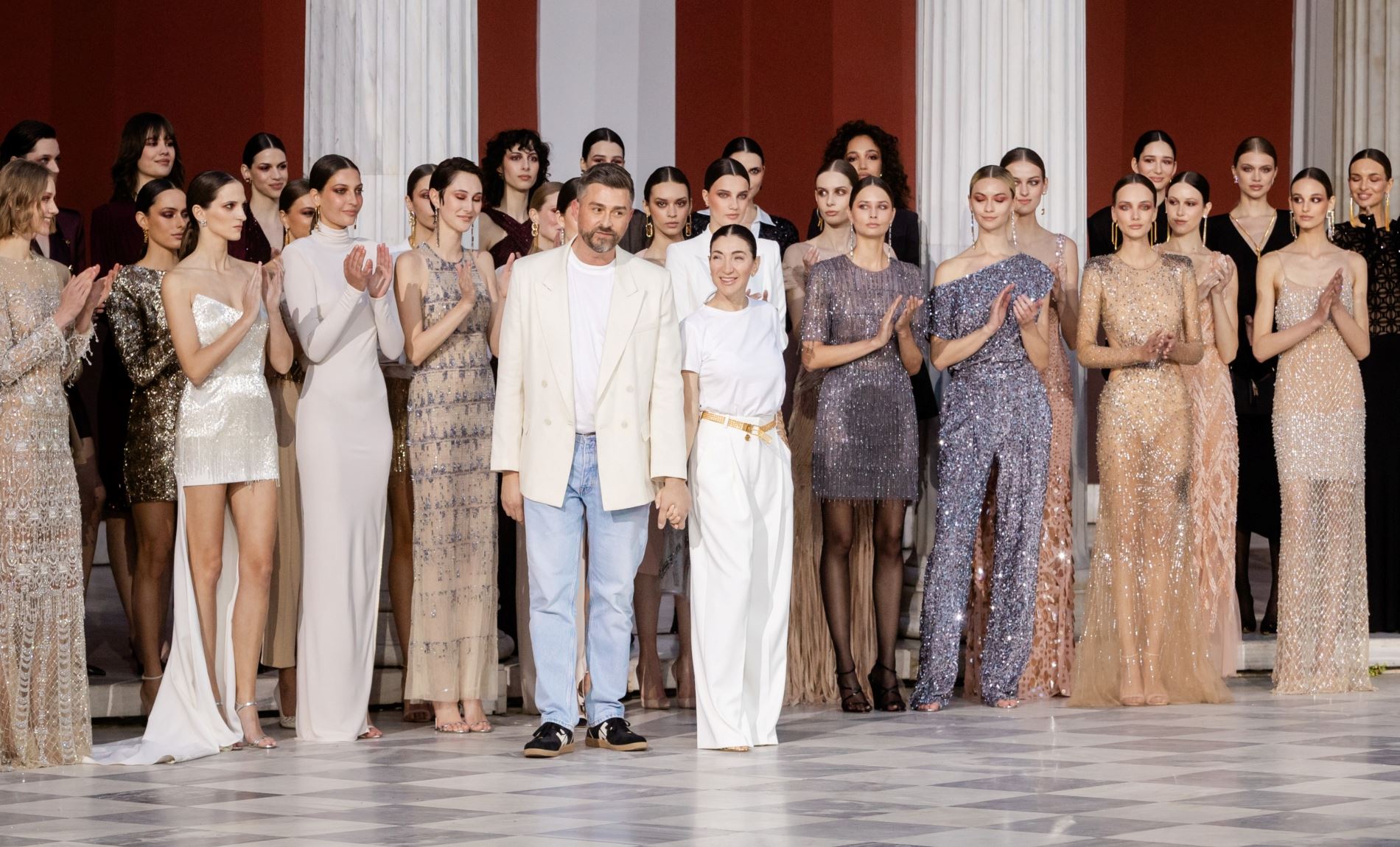 Elisabetta Franchi: Η παρουσίαση της συλλογής "Eternal" στο Μέγαρο του Ζαππείου
