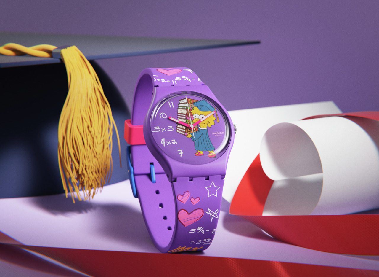 Swatch: Το νέο The Simpsons ρολόι είναι το καλύτερο δώρο αποφοίτησης