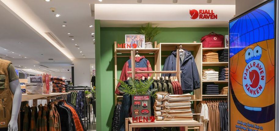 Grand Opening του νέου Fjällräven Brand Corner στο Attica City Link