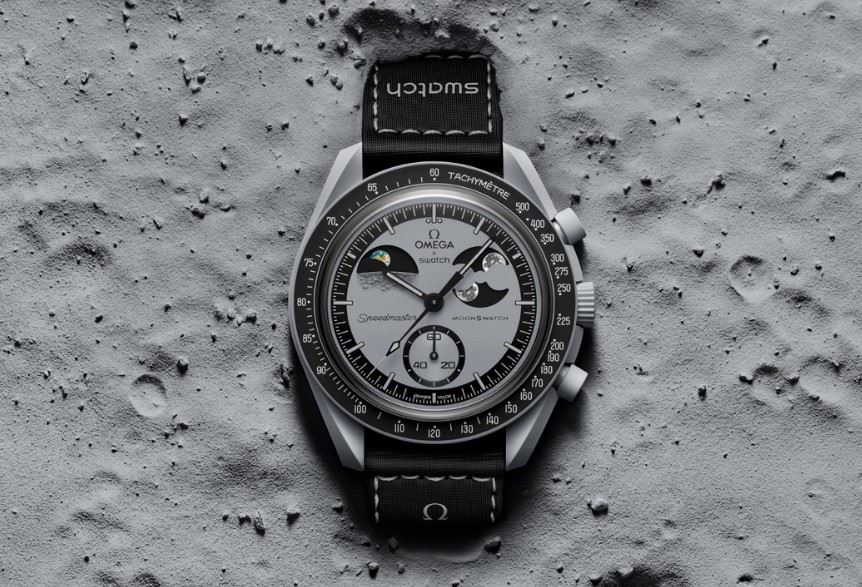 To Bioceramic MoonSwatch Mission To Earthphase γιορτάζει το μεγαλείο της γης όπως φαίνεται από τη σελήνη