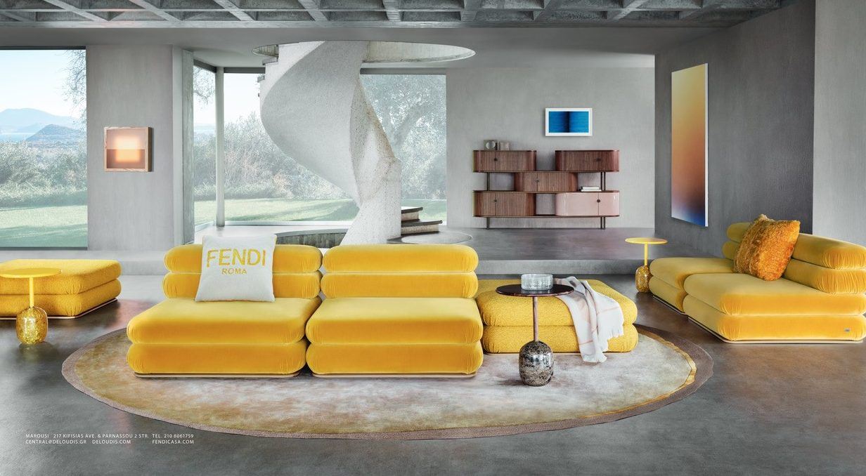 FENDI Casa και Δελούδης ενώνουν τις δυνάμεις τους