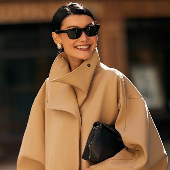 Ανακαλύψαμε τα πιο stylish funnel neck παλτό για τον χειμώνα