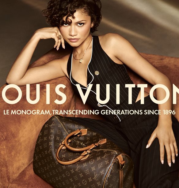 Η Zendaya πρωταγωνιστεί στη νέα καμπάνια Louis Vuitton για τα 130 χρόνια του Monogram