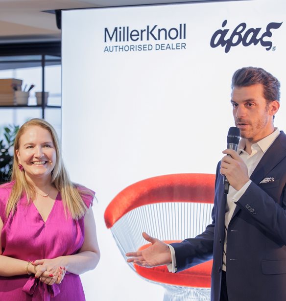 Η Άβαξ εγκαινίασε το νέο showroom της MillerKnoll στον Άλιμο