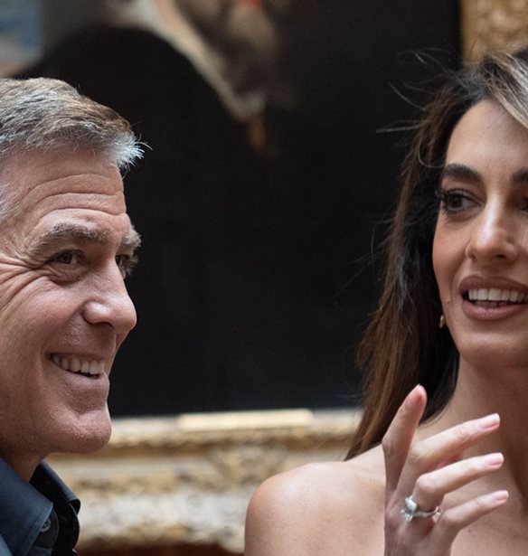 Η Amal και ο George Clooney εντυπωσίασαν σε μια εμφάνιση  - έκπληξη στο Λονδίνο