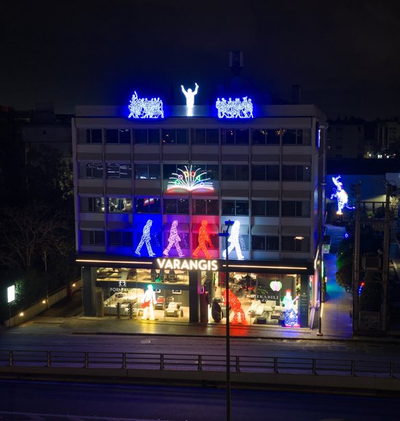 Όταν το φως γίνεται τέχνη: Ο Marco Lodola στη VARANGIS