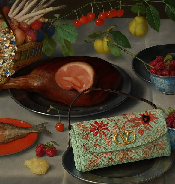 Valentino Garavani DeVain: Η τσάντα που θολώνει τα όρια μεταξύ τέχνης και μόδας