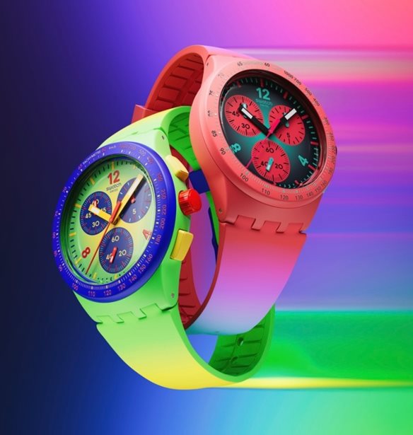 Swatch Essentials: Ένα καλειδοσκόπιο must-have ρολογιών που τονώνουν τη διάθεση