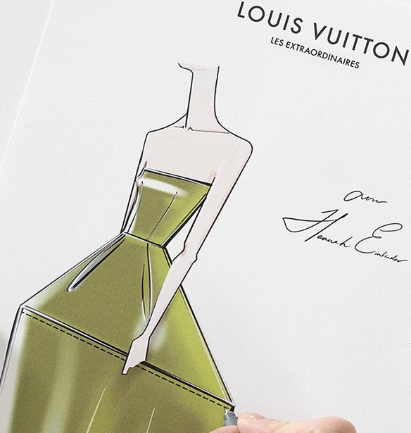 Το savoir faire του εντυπωσιακού Louis Vuitton φορέματος της Hannah Einbinder