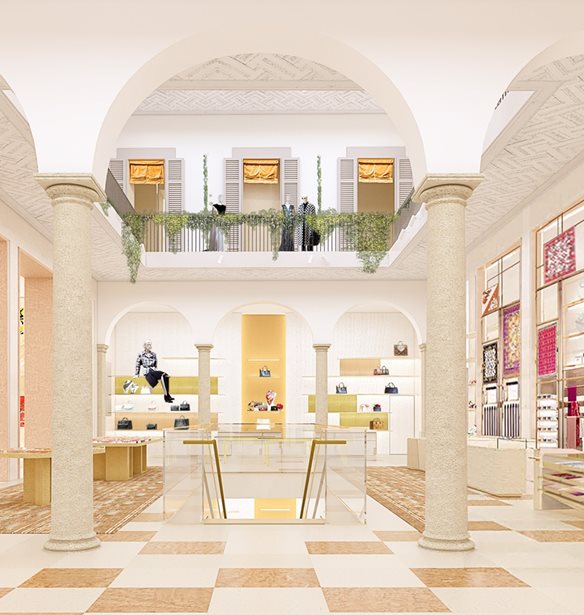 Η Louis Vuitton ανακοινώνει την επαναλειτουργία του ιστορικού της καταστήματος στο Μιλάνο