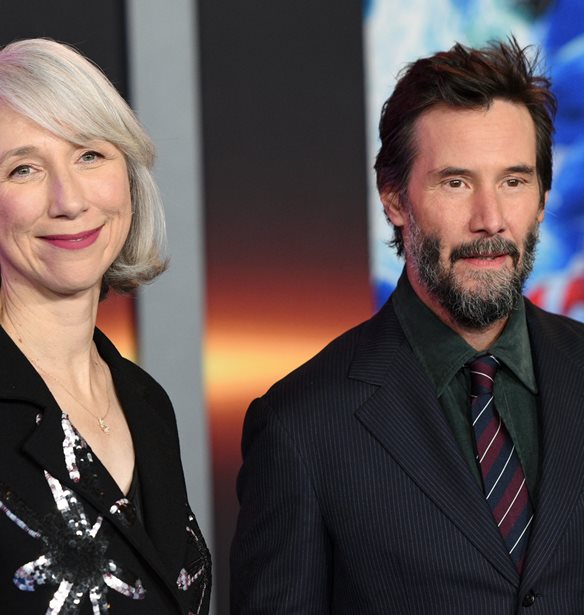 To φιλί του Keanu Reeves στη σύντροφό του, Alexandra Grant