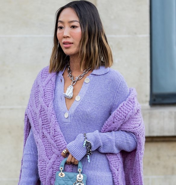 Lavender softness: Πώς θα εντάξεις το μωβ της λεβάντας στα looks σου