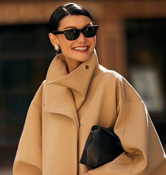 Ανακαλύψαμε τα πιο stylish funnel neck παλτό για τον χειμώνα