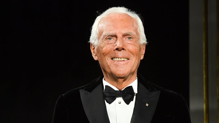 Giorgio Armani: Η ειλικρινής εξομολόγηση για το μεγαλύτερο λάθος της ζωής του