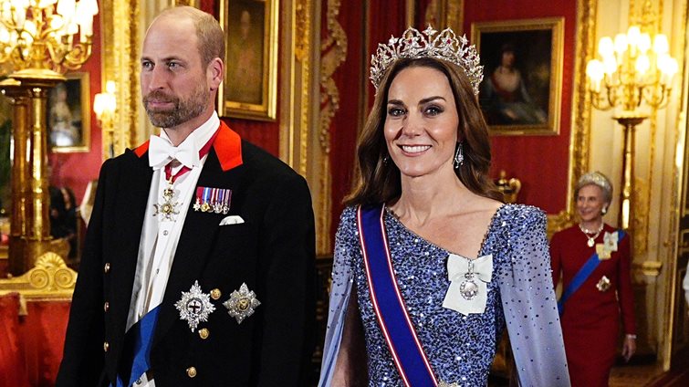 Kate Middleton: Η εντυπωσιακή εμφάνιση στο state banquet που συγκέντρωσε τα φωτογραφικά κλικ