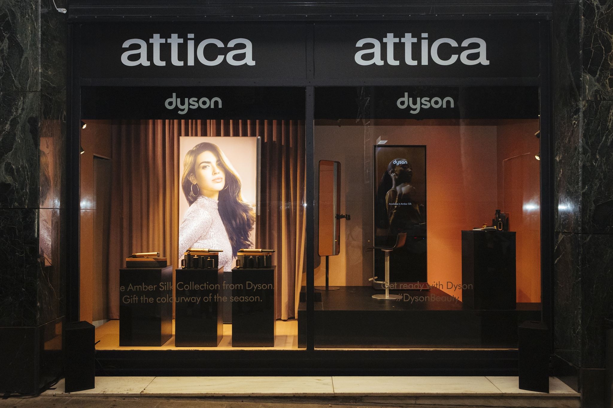 Dyson Live Window Activation στο Attica City Link: Μια πρωτοποριακή εμπειρία hairstyling στην καρδιά της Αθήνας