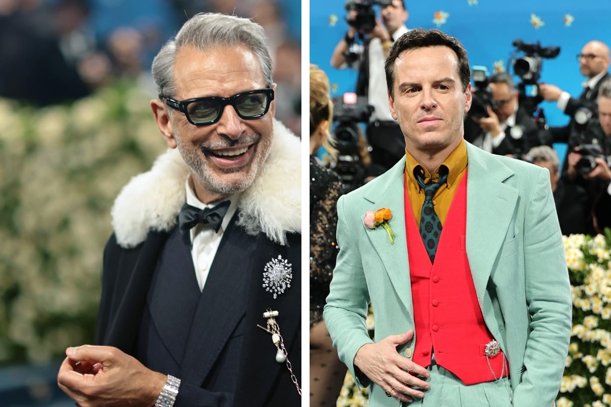 Στο φετινό Met Gala τα πιο εντυπωσιακά κοσμήματα φόρεσαν οι Jeff Goldblum και Andrew Scott