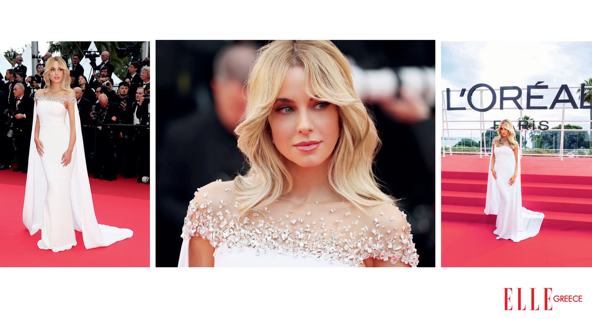 Όλα τα steps για το εντυπωσιακό beauty look της Δούκισσας Νομικού στο Φεστιβάλ των Καννών