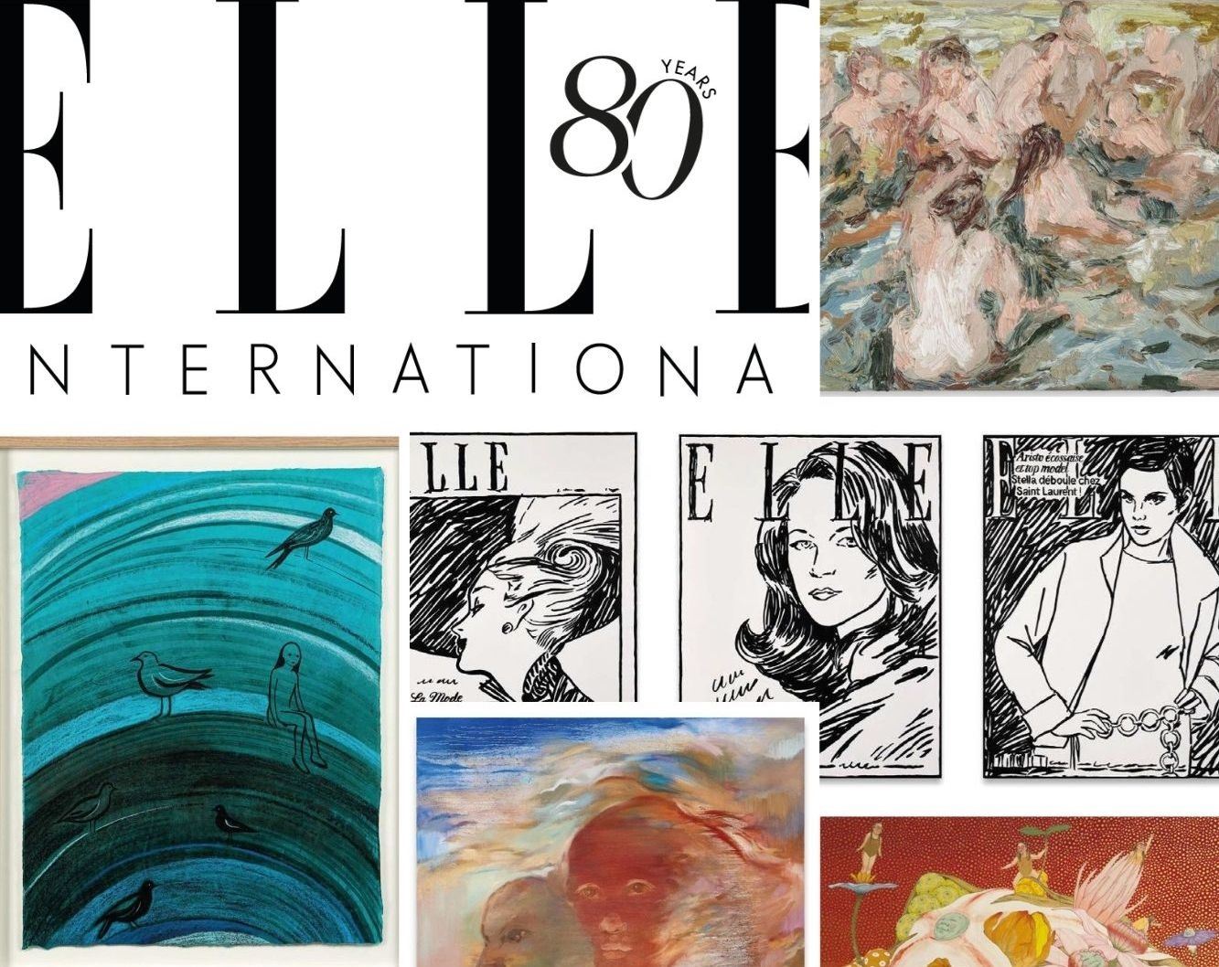 80 χρόνια ELLE: Μία καλλιτεχνική έκθεση από γυναίκες αφιερωμένη σε γυναίκες