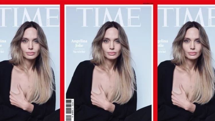 Η Angelina Jolie μάς δείχνει την ουλή της μαστεκτομής της σε ένα από τα πιο συγκλονιστικά εξώφυλλα της χρονιάς