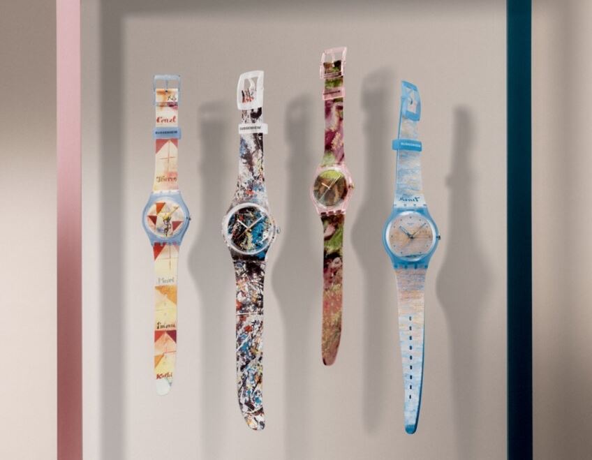 Swatch x Guggenheim: Όταν η διαχρονική τέχνη συναντά τη δημιουργικότητα που φοριέται