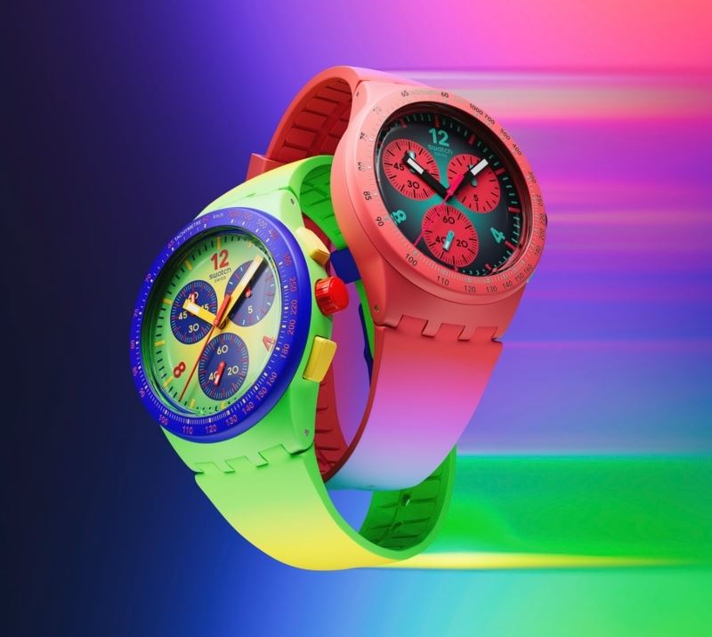 Swatch Essentials: Ένα καλειδοσκόπιο must-have ρολογιών που τονώνουν τη διάθεση