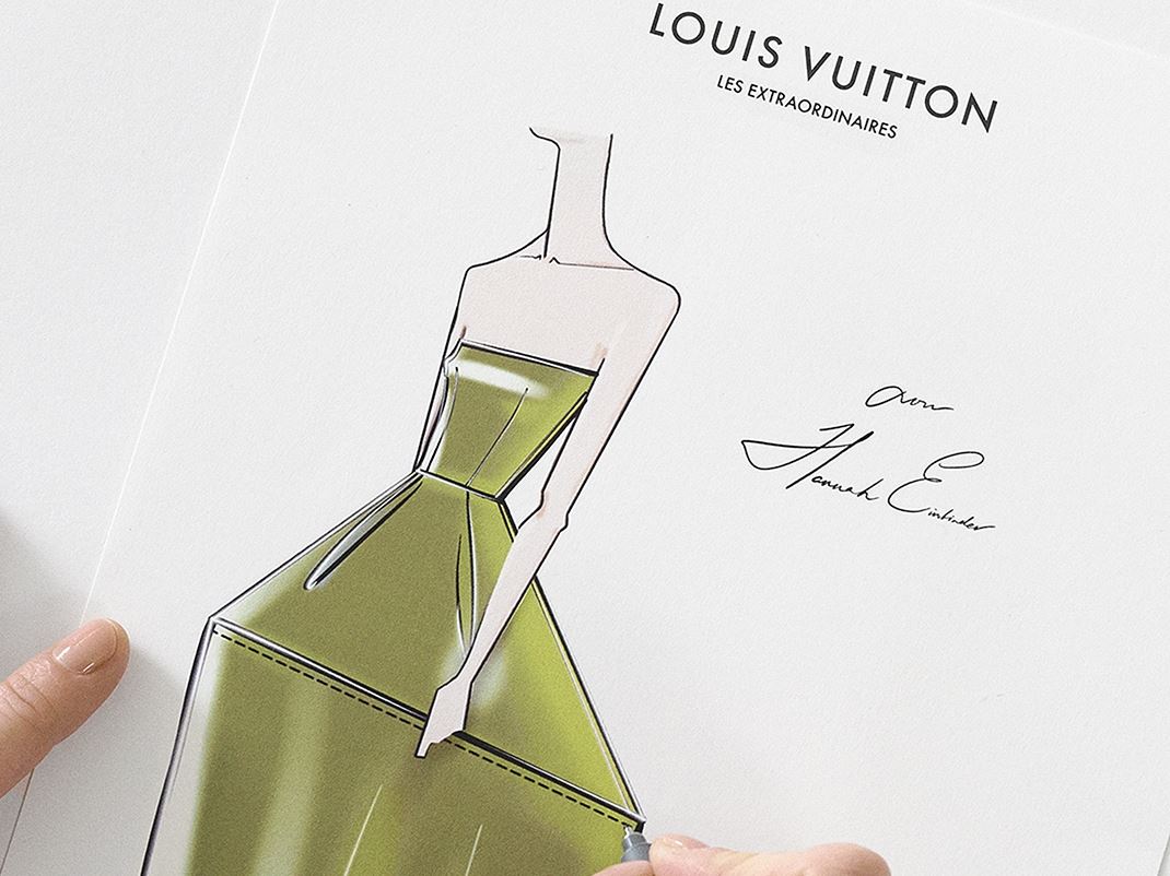 Το savoir faire του εντυπωσιακού Louis Vuitton φορέματος της Hannah Einbinder