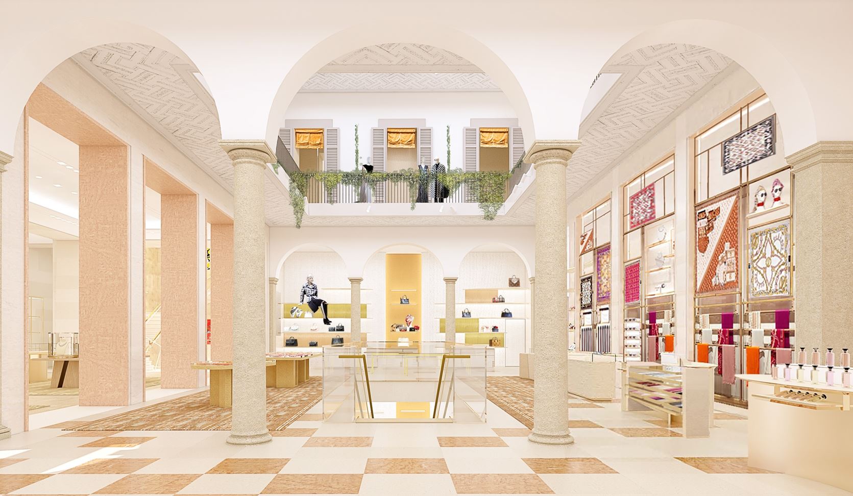Η Louis Vuitton ανακοινώνει την επαναλειτουργία του ιστορικού της καταστήματος στο Μιλάνο