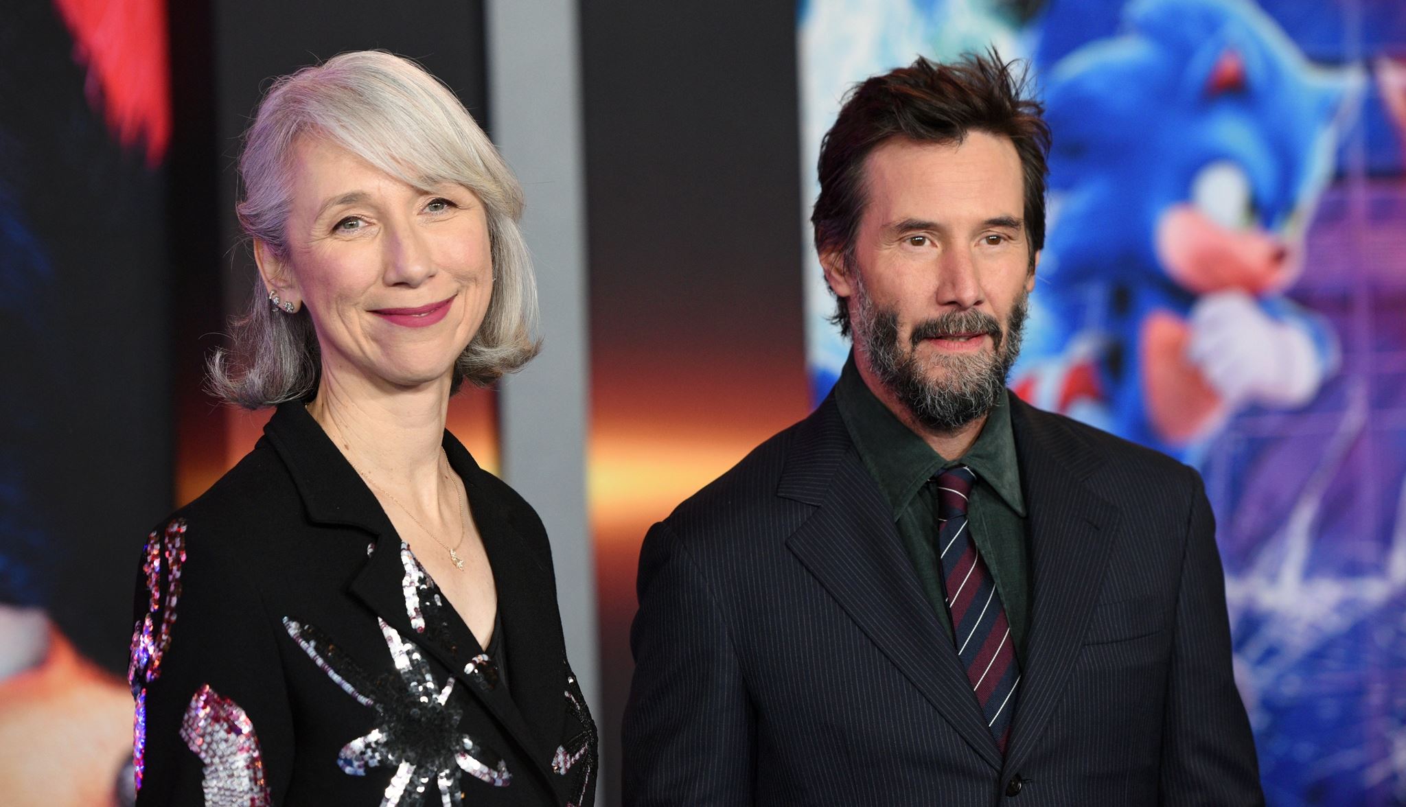 To φιλί του Keanu Reeves στη σύντροφό του, Alexandra Grant