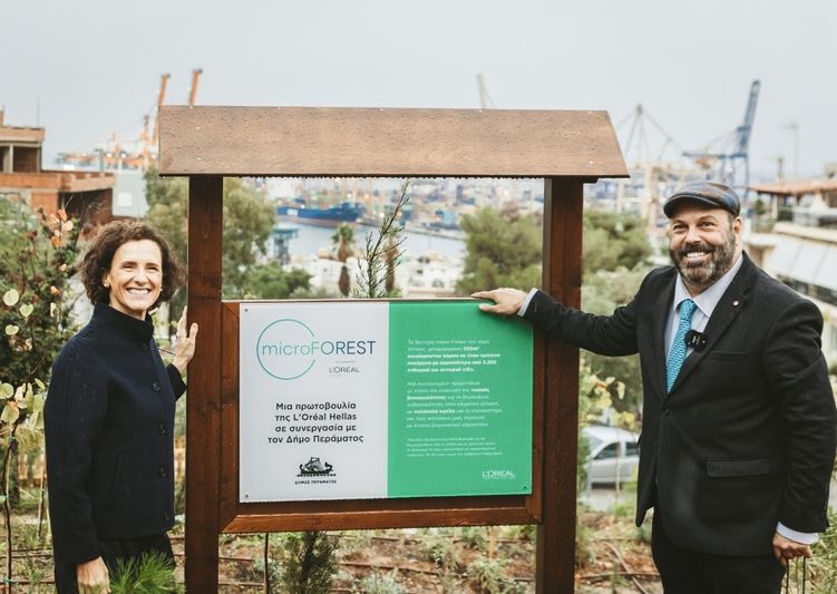 Το 2ο micro Forest από τη L’Oréal Hellas, αλλάζει για πάντα το αστικό τοπίο του Δήμου Περάματος